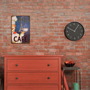 Retro Poster Tin Sign Painting Chef Coffee Wall Art for Cafe Bar Club Shop