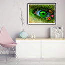 5D DIY Diamond Painting Kits Full Round Drill Green Eye Mosaic Picture Wall A