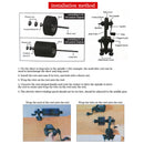 Portable Fishing Wire Spool Winder Lightweight Fishing Line Spinning Reel Newly