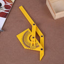 Plastic Protractor Angle Finder Goniometer 0-180 Degree Angle Ruler Tools Newly