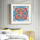 DIY 5D Mosaic Mandala Flower Drawing Part Special Shape Rhinestone Painting K