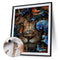 #A Animal in the Grass Oil Paint By Numbers Kit DIY Frameless Drawing Picture
