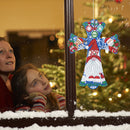 Creative Cross Christmas Home Decoration Pendant Single-Sided Point Drill (4)