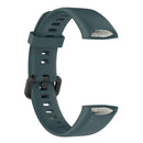 Silicone Strap Wristband Band for Huawei Band 4/Honor Band 5i (Olive Green)