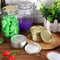 Metal Mason Jar Lids-Food Grade Airtight Silicone Seal Regular Mouth Can Lids