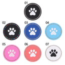 Bling Dog Paw Anti Slip Mats Interior Accessories Cup Holder Car Coasters