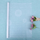 45x100cm PVC Glass Window Film Adhesive Window Stickers Shading Decor(2) Newly
