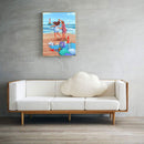 5D DIY Diamond Painting Full Round Drill Beach Vacation Wall Decor Rhinestone
