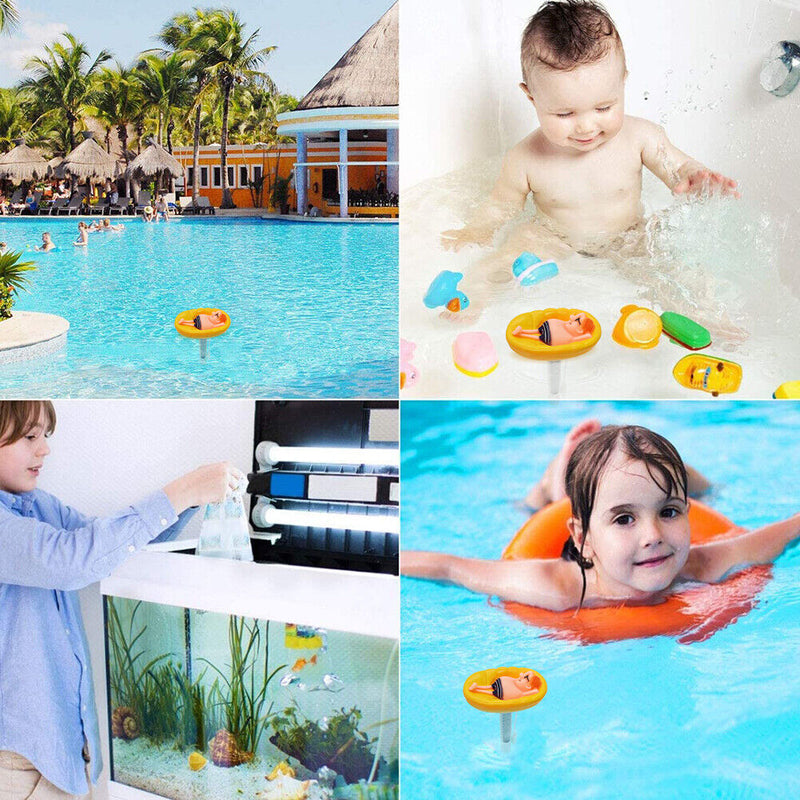 Multi-Functional Durable Floating Thermometer Practical Water Temperature Meter