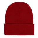Fashion Unisex Boys Girls Skiing Print Warm Hat Beanie Knitted Cap (Red)