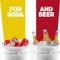 Inflatable Beer Mugs Coolers Summer Beach PVC Cold Drinks Party Supplies Newly