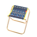 Portable Folding Small Stool Aluminum Alloy Train Mini Extended Seat (B) Newly