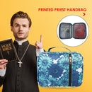 Fashion Floral Print Bible Cover Handbag Waterproof Toiletry Bag (Style 2)