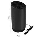 12V Car Windshield Heater Multi Function Portable Car Heating Cooling Fan#