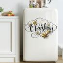 Christmas Window Stickers Merry Christmas Decorations For Home Xmas Wall Decor~