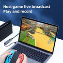 USB 3.0 to HDMI Live Streaming Type-C Video Capture Card For PS4/5 XBOX