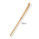 Spice Gadget Handmade Tea Sticks Leaf Spatula Matcha Spoon Black Bamboo Wood