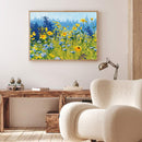 Sea of Flowers Paint By Numbers Kit DIY Frameless Acrylic Picture On Canvas
