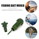 Plastic Carp Fishing Ground Bait Compressor Green Color Fishing Bait Making Tool