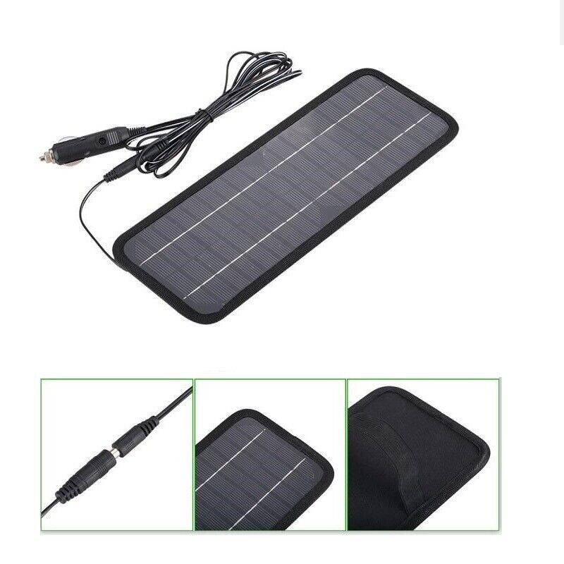 18V 4.5W Portable Solar Panel Charger For 12V Car Boat Motor Battery Charger