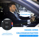 2 X 60W Stereo USB TF FM Radio Module Handsfree Bluetooth-compatible 5.0 for Car