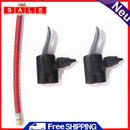MTB Inflate Hose Dual Head Schrader Presta Valve Adapter Kit for Basketball