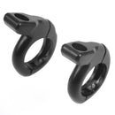 2pcs Motorcycle Turn Signal Handle Bar Clamps Rear View Mirrors Adapter Clamp