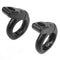 2pcs Motorcycle Turn Signal Handle Bar Clamps Rear View Mirrors Adapter Clamp