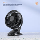 USB Mini Wind Power Clip Fan Portable Office Household Travel Air Conditioner