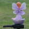 Solar Flower Fairy Light Outdoor Lawn Stakes Lamps Garden Decor (Purple)