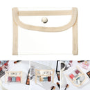 Card Cosmetic Bags Pvc Coin Purse Storage Bag Transparent Wallet Organizer Case