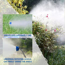7 Holes High Pressure Watering Sprinkler Garden Irrigation Atomizing Nozzle Head