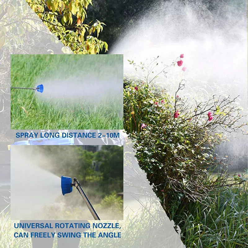 7 Holes High Pressure Watering Sprinkler Garden Irrigation Atomizing Nozzle Head