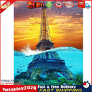5D DIY Full Round Drill Diamond Painting Tower Mosaic Rhinestone Drawing Newly