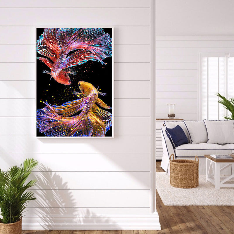 Fish 40x50cm Oil Paint By Numbers Picture DIY Painting