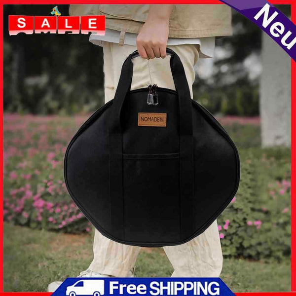 Frying Pan Bag Case 600D Oxford Grilling Pan Pouch Outdoor BBQ Tool for Kitchen