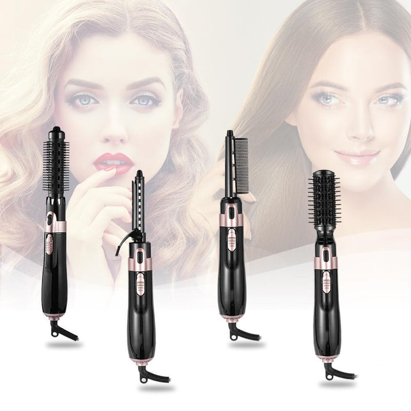 Professional Hair Dryer Electric Hot Air Comb Brush Hair Curler