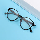 Computer Ultra Light Frame Round Eyeglasses Kids Glasses Anti-blue Light