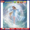 Angel Girl Oil Paint By Numbers DIY Canvas Wall Picture Craft Home Decoration