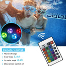 Waterproof Swimming Pool Candle Light Waterproof Pool Light With Remote Control`