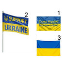 Fade Resistant Garden Flags House Banner Ukraine Flag Ukrainian National Flags