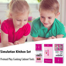 JUNERAIN Junierain Simulation Kitchen Set for Kids, Playing Cooktop