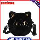 Girl Fashion Cat Shape Shopping Bag Travel Winter Lady Zipper Small Phone Pouch