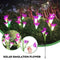 LED Solar Power Lily Flower Light Stake Lamp Garden Path Decoration#