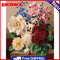 DIY Digital Oil Painting By Numbers Kits Colorful Flower Acrylic Color Drawing