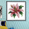 Partial Cross Stitch Blossom Lily 14CT Counted Embroidery Needlework DIY Decor