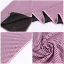 Ice Cold Sports Towel Summer Outdoor Fitness Quick Dry Cooling Towel (Pink)