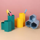 Case Large Capacity Desk Pen Holder School Office Stationery Makeup Storage