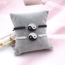 Leather Bracelet Yin Yang Exotic Trendy Jewelry Tai-chi Symbol Tao Bracelet