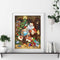Santa And Animal Oil Paint By Numbers Canvas Drawing DIY Coloring Picture Kits